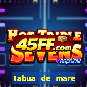 tabua de mare conde pb